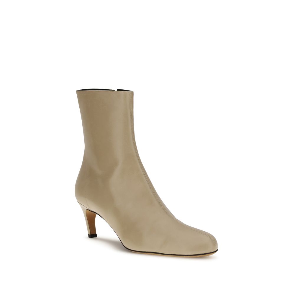 Proenza Schouler Beige Calf Leather Ankle Boots
