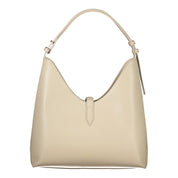 Furla Beige Leather Handbag