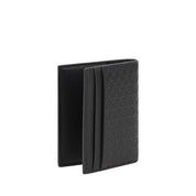 Ferragamo Black Calf Leather Card Holder