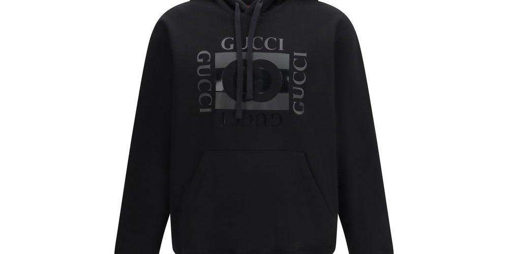 Gucci Black Cotton Hoodie