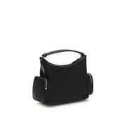Black Other Fibres Shoulder Bag