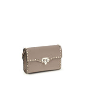 Valentino Garavani Multicolor Calf Leather Shoulder Bag