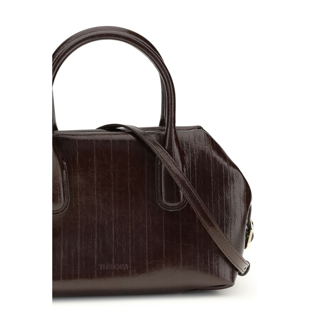 THEMOIRè Brown Polyurethane Shoulder Bag