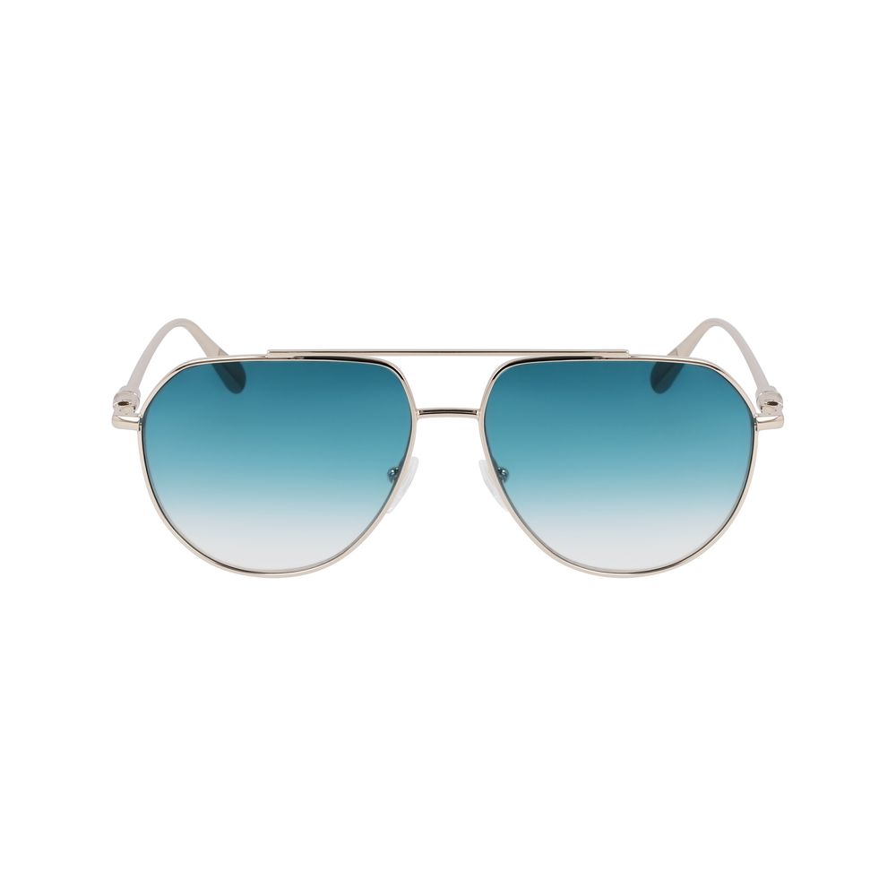 Longchamp Golden Metal Sunglasses