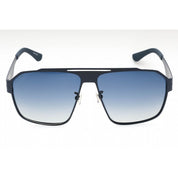 Police Blue Metal Sunglasses