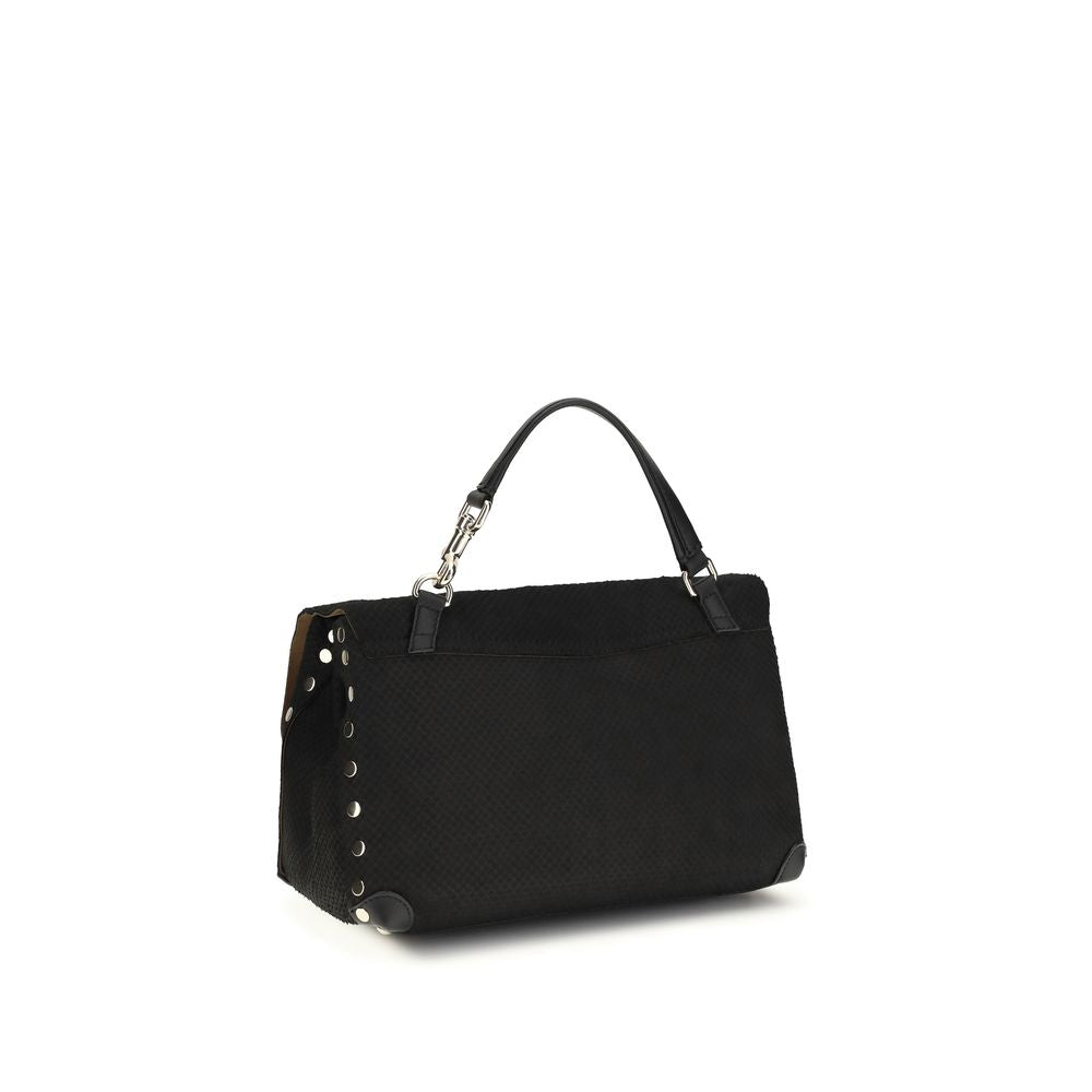 Zanellato Black Calf Leather Handbag