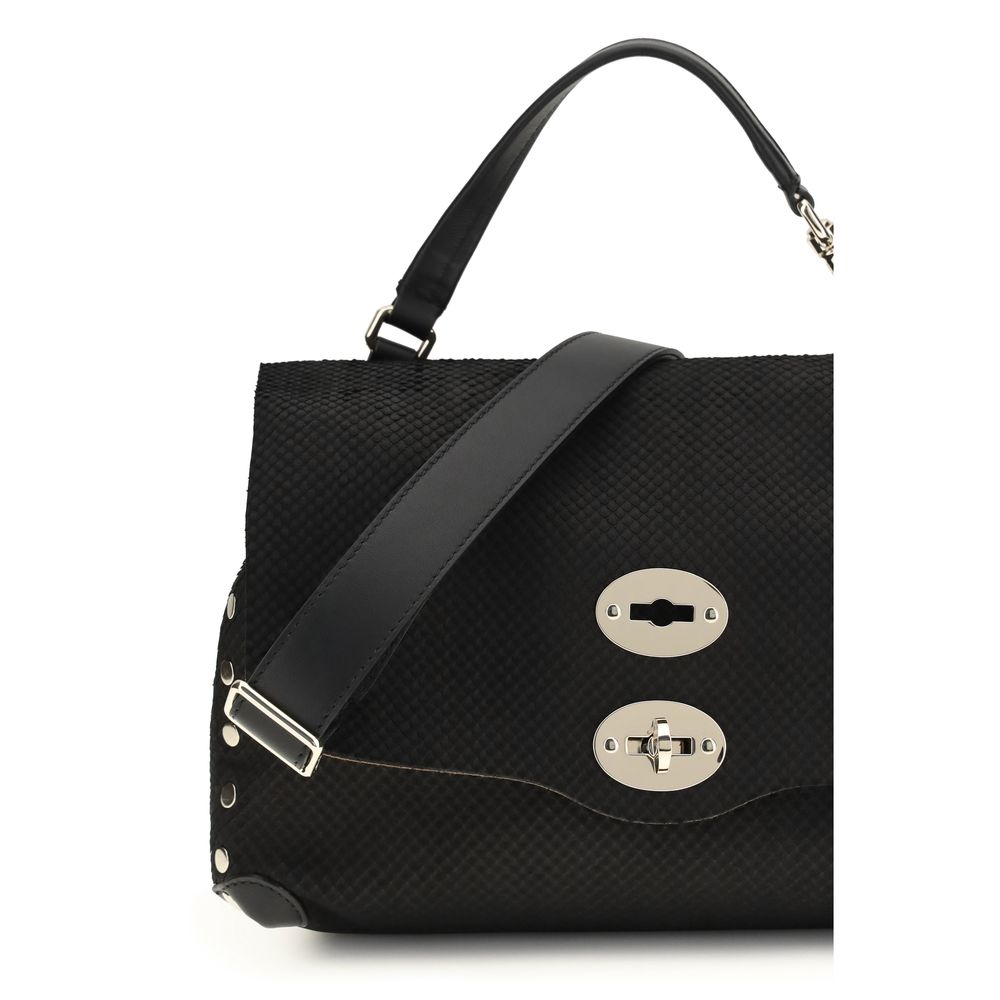 Zanellato Black Calf Leather Handbag