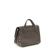 Zanellato Brown Calf Leather Postina Handbag