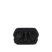 THEMOIRè Black Vegan Leather Clutch Bag