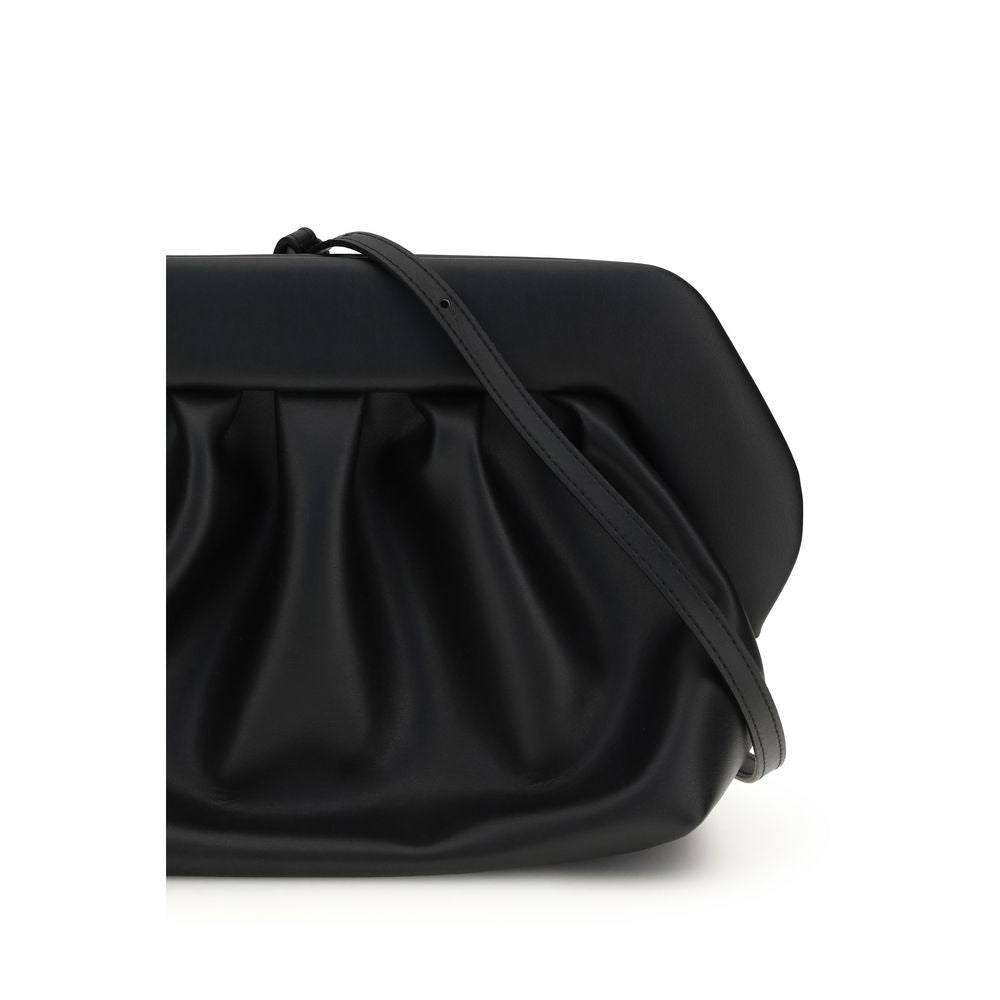 THEMOIRè Black Vegan Leather Clutch Bag