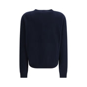 Miu Miu Blue Cashmere Sweatshirt