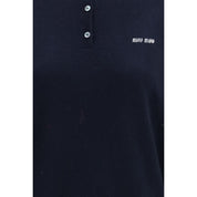 Miu Miu Blue Cashmere Sweatshirt