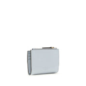PINKO Blue Calf Leather Wallet