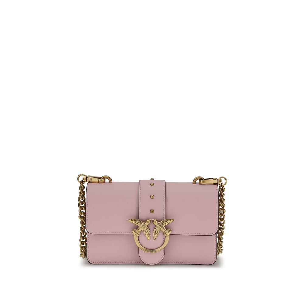 Pinko Multicolor Calf Leather Shoulder Bag