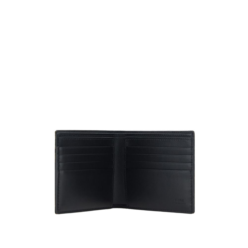Fendi Brown Calf Leather Wallet