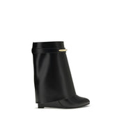 Givenchy Black Calf Leather Ankle Boots