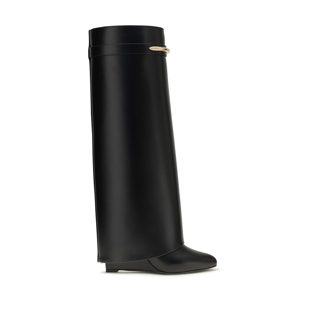 Givenchy Black Calf Leather Boots