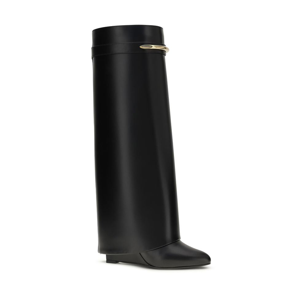 Givenchy Black Calf Leather Boots