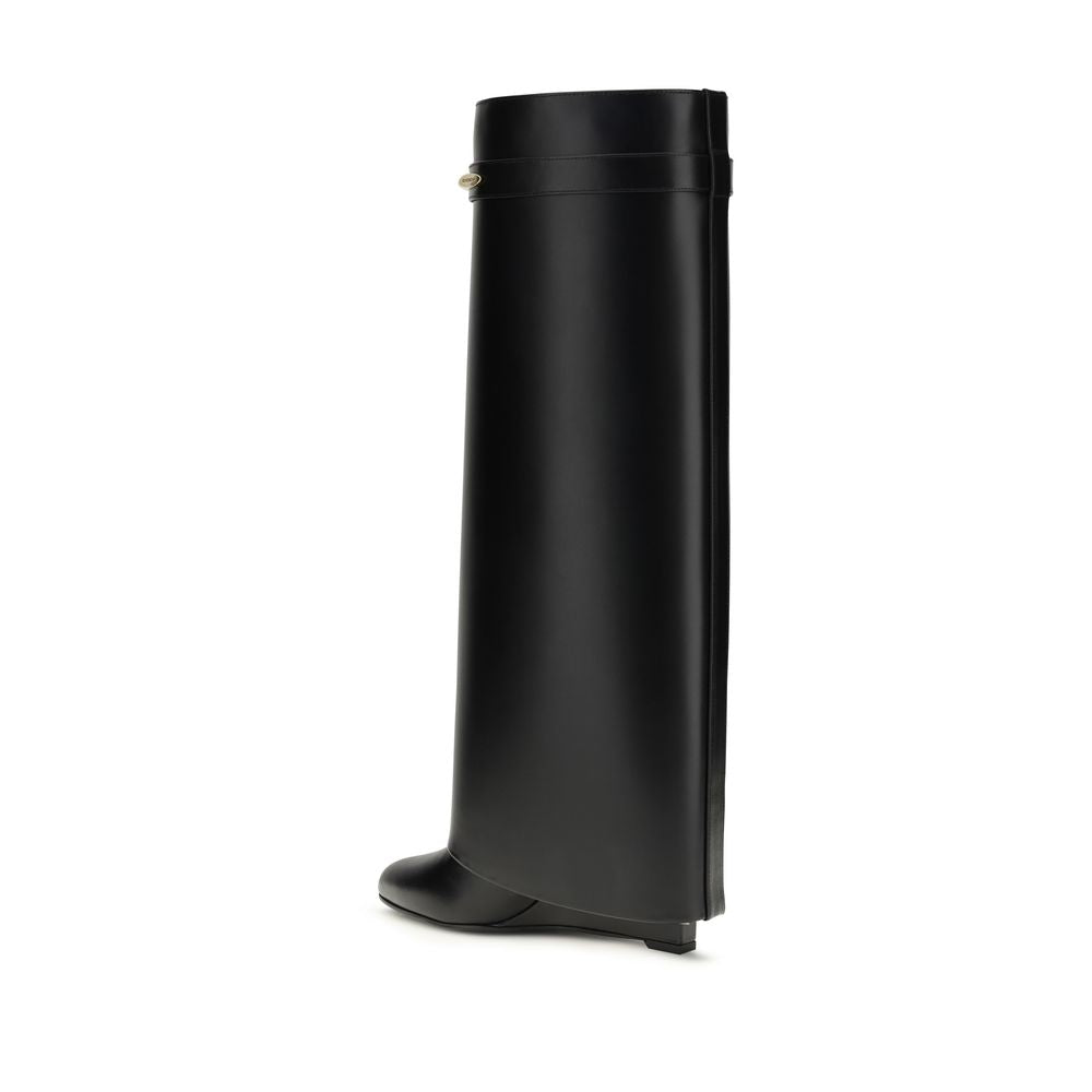 Givenchy Black Calf Leather Boots