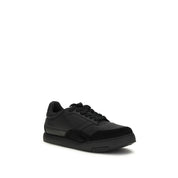 Givenchy Black Calf Leather Low Top Sneakers
