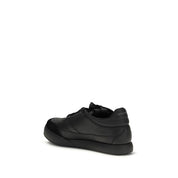 Givenchy Black Calf Leather Low Top Sneakers