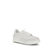 Givenchy White Calf Leather Low Top Sneakers