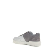 Moschino Multicolor Calf Leather Low Top Sneakers