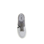 Moschino Multicolor Calf Leather Low Top Sneakers