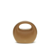 Sacai Brown Calf Leather Handbag