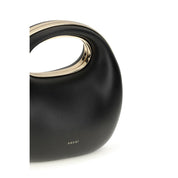 Sacai Black Calf Leather Handbag