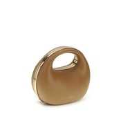 Sacai Brown Calf Leather Handbag