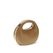 Sacai Brown Calf Leather Handbag