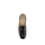 Valentino Garavani Black Calf Leather Loafers