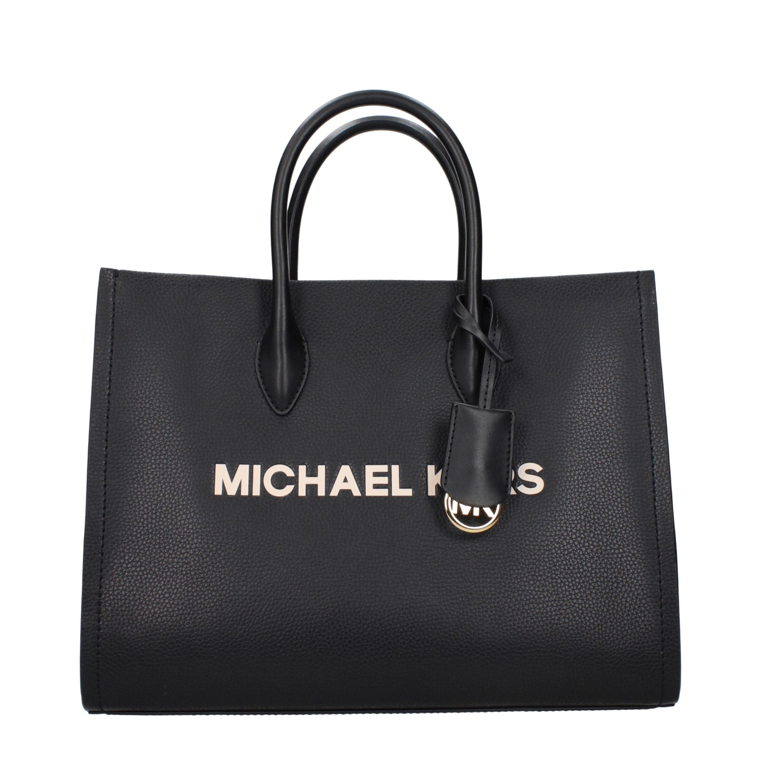 Michael Kors Black Leather Handbag