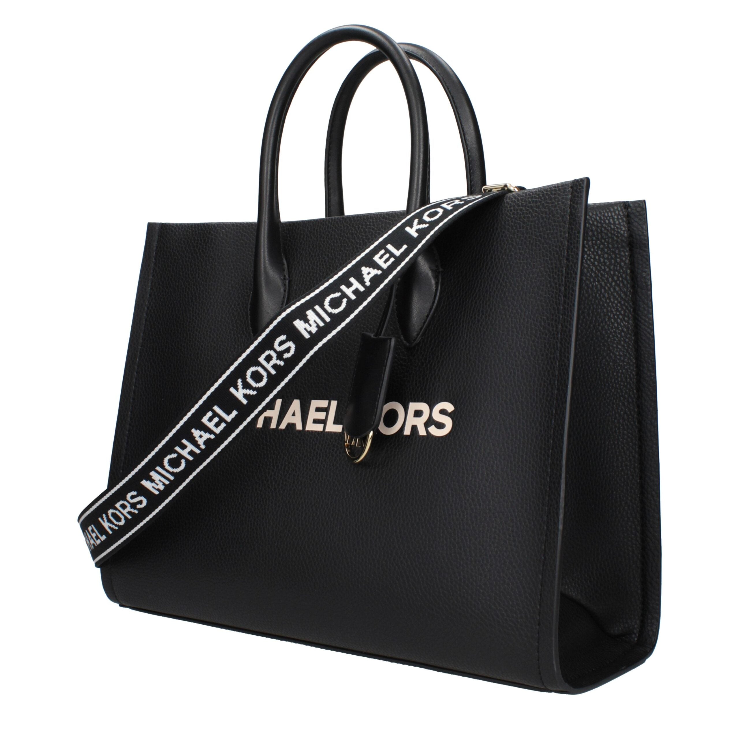 Michael Kors Black Leather Handbag