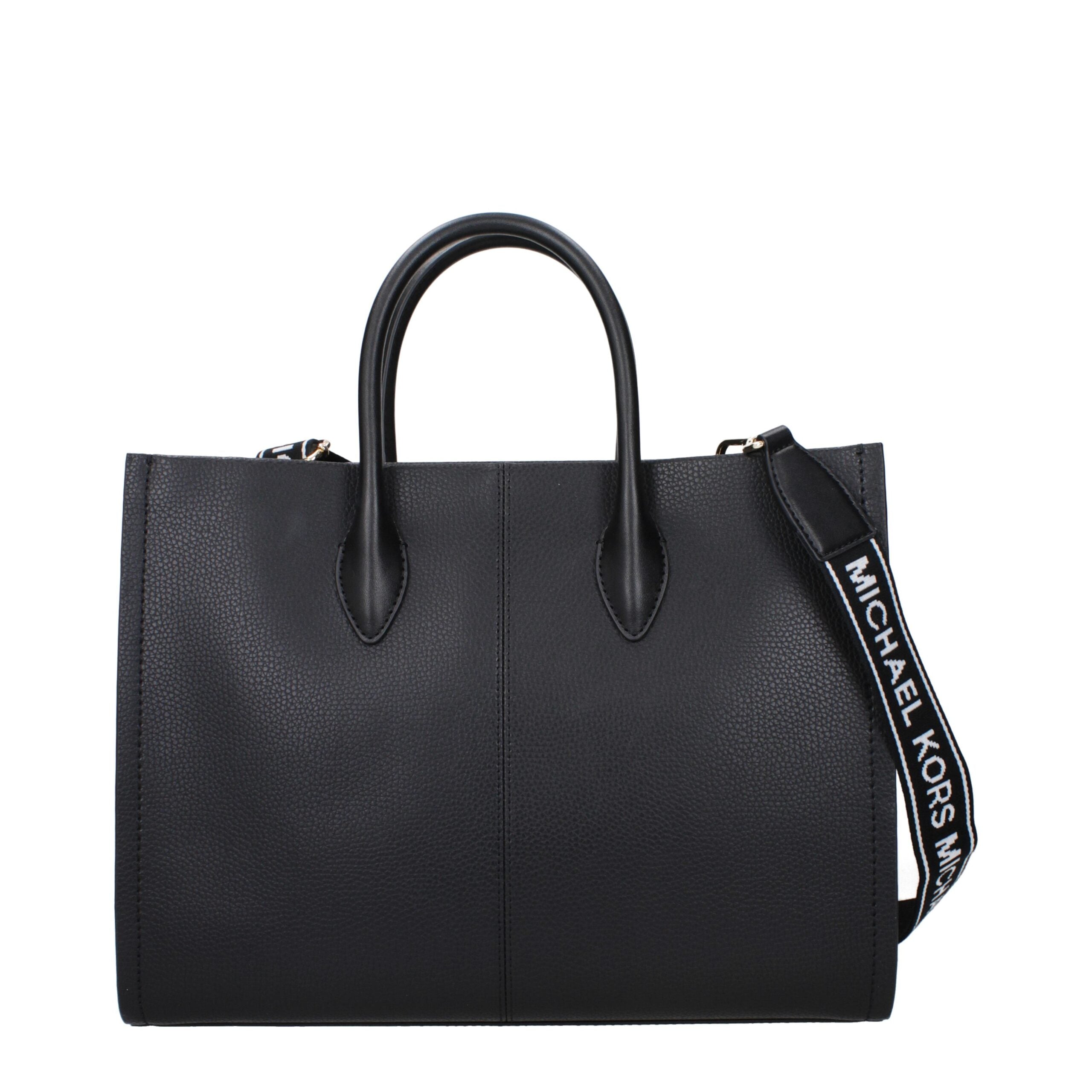 Michael Kors Black Leather Handbag