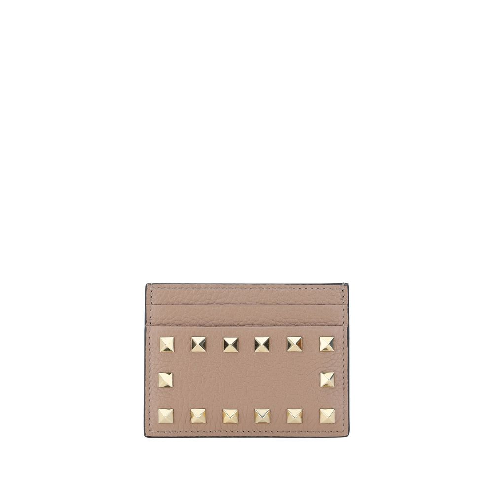 Valentino Garavani Pink Calf Leather Wallet