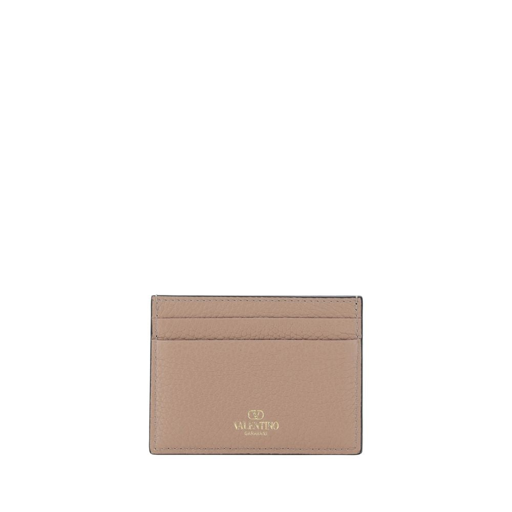 Valentino Garavani Pink Calf Leather Wallet