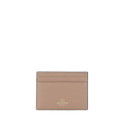 Valentino Garavani Pink Calf Leather Wallet