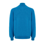 Gran Sasso Light Blue Wool Turtleneck