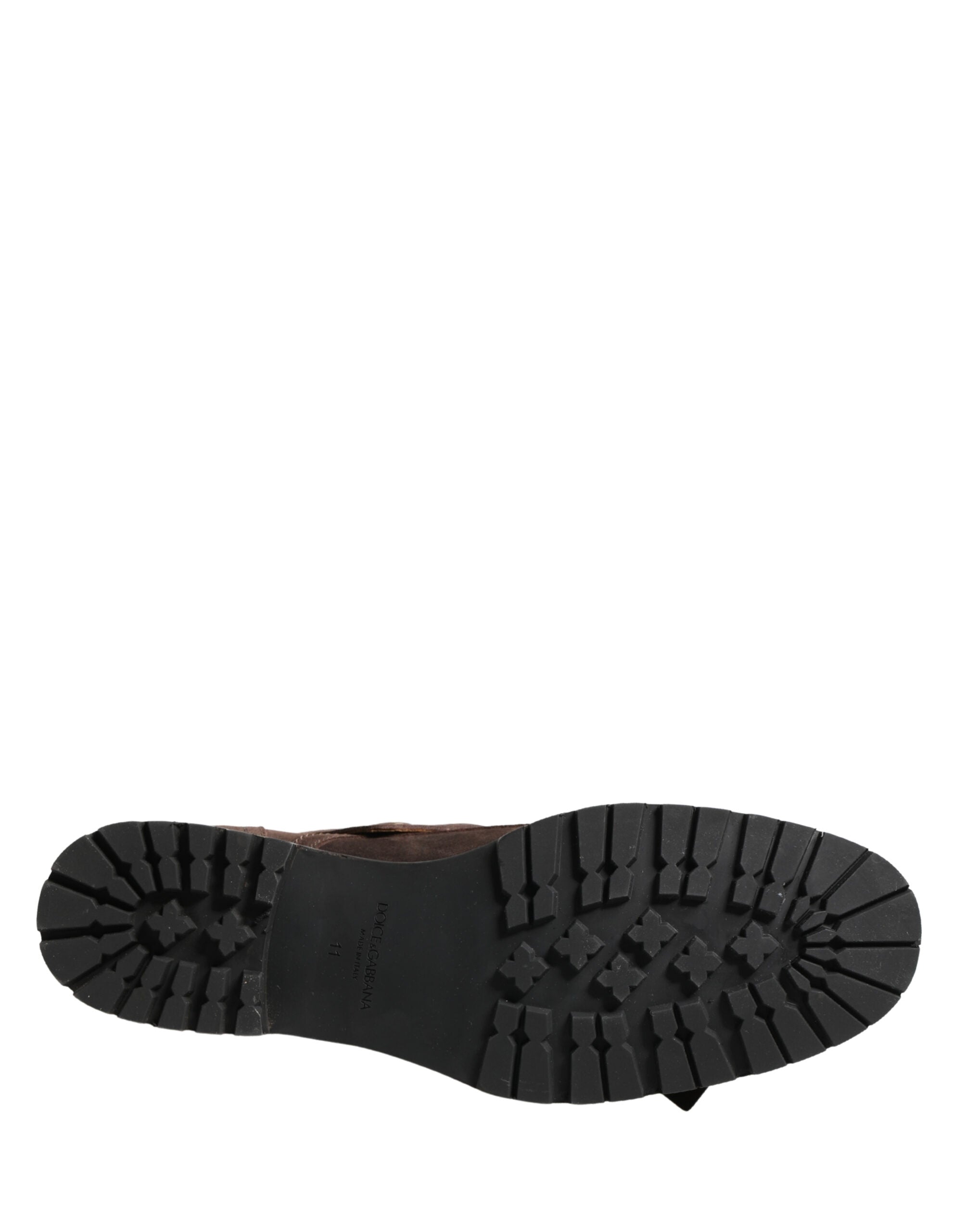 Dolce & Gabbana Brown Suede Ankle Boots