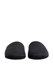 Dolce & Gabbana Dark Navy Wool Cotton Slippers