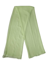 Dolce & Gabbana Light Green Silk Neck Wrap Stole