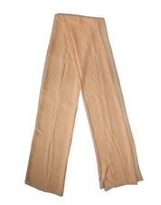 Dolce & Gabbana Beige Silk Neck Wrap Shawl Stole