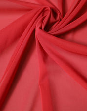 Dolce & Gabbana Red Silk Neck Wrap Shawl