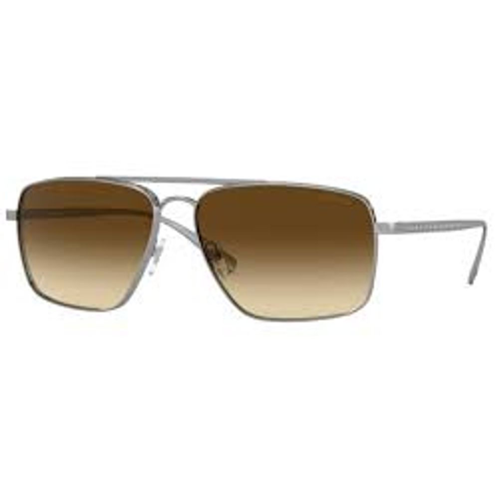 Versace Grey Metal Sunglasses