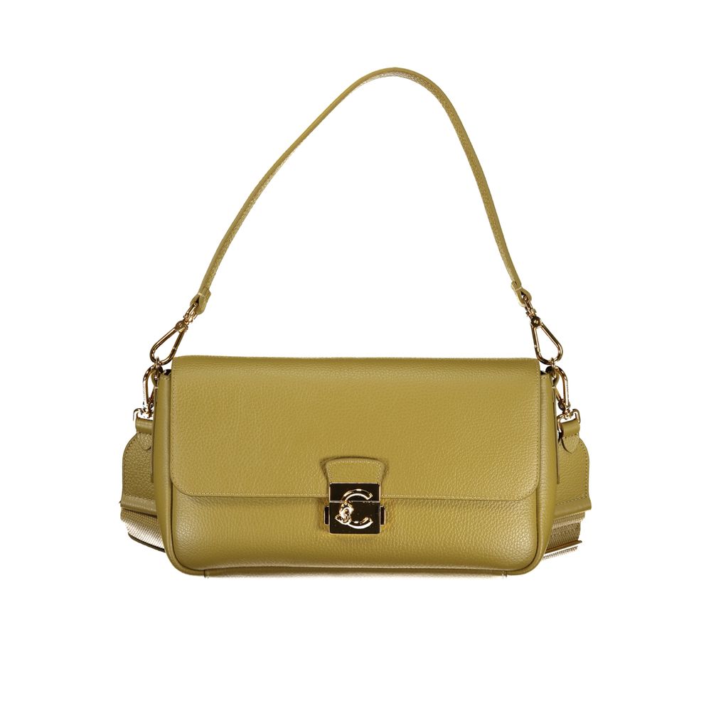 Coccinelle Verde Leather Handbag