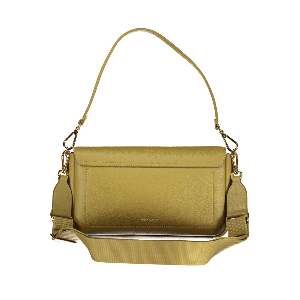 Coccinelle Verde Leather Handbag