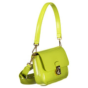 Coccinelle Verde Leather Handbag