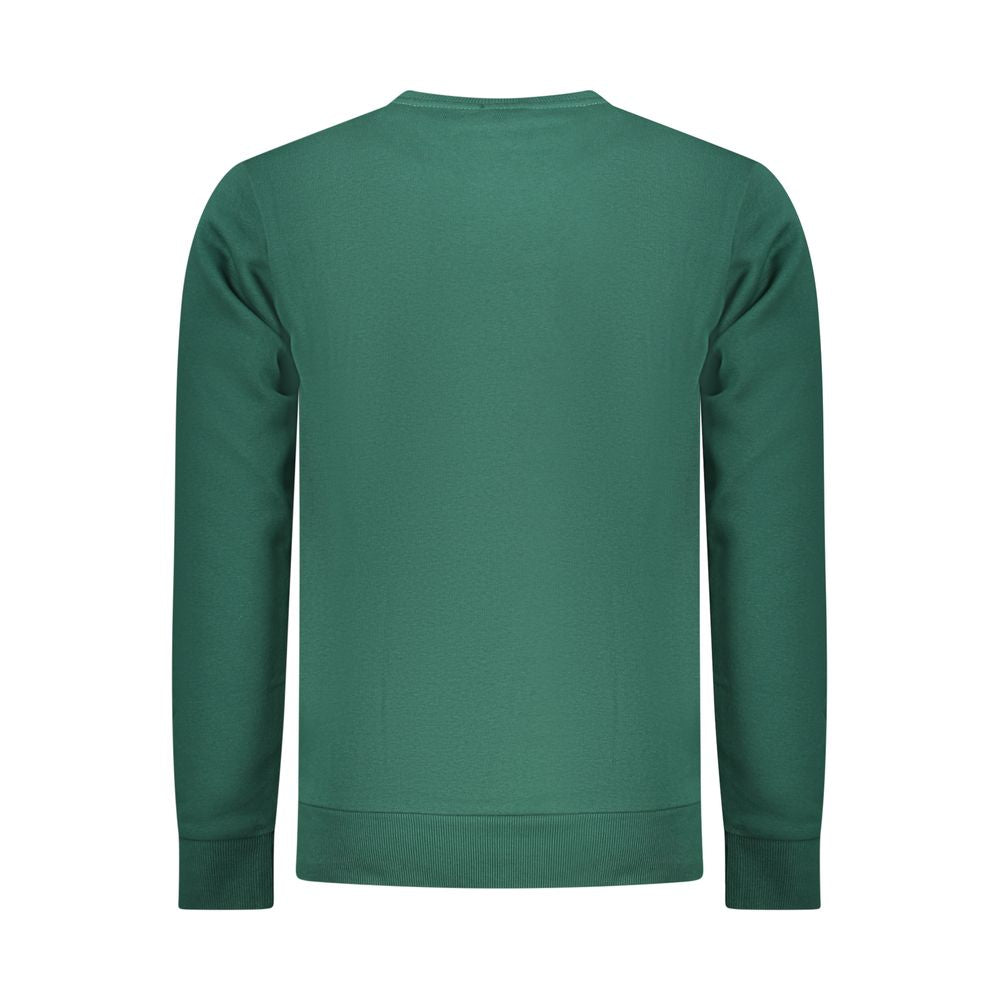Rifle Green Cotton Blend Sweatshirt